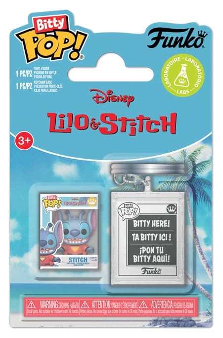 Lilo & Stitch Pack de 2 Figuras Bitty POP! & Accessory Vinyl 626 Stitch w/KCHN 2 cm Frikytopia