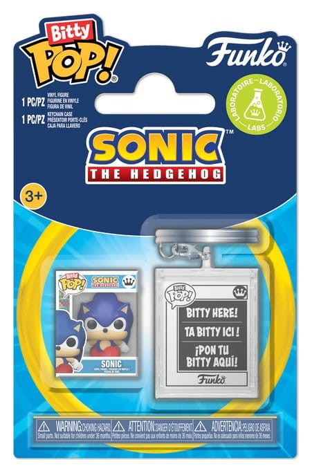 Sonic the Hedgehog Pack de 2 Figuras Bitty POP! & Accessory Vinyl Sonic w/KCHN 2 cm Frikytopia