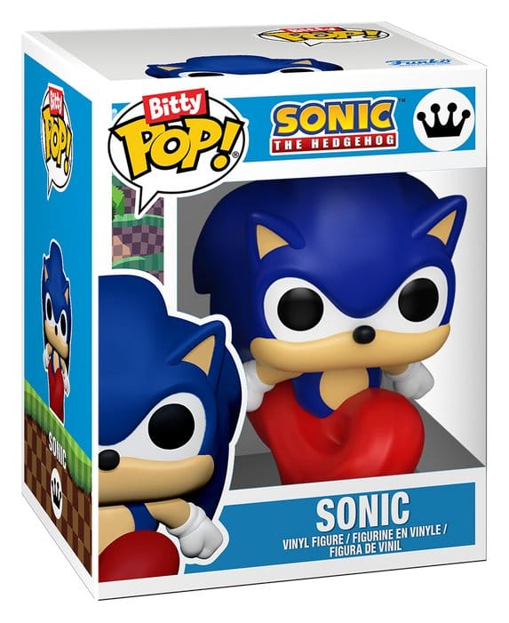 Sonic the Hedgehog Pack de 2 Figuras Bitty POP! & Accessory Vinyl Sonic w/KCHN 2 cm