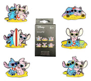 Disney Mystery Minis Minifiguras 5 cm Expositor Stitch and Angel Beach Scene (12)