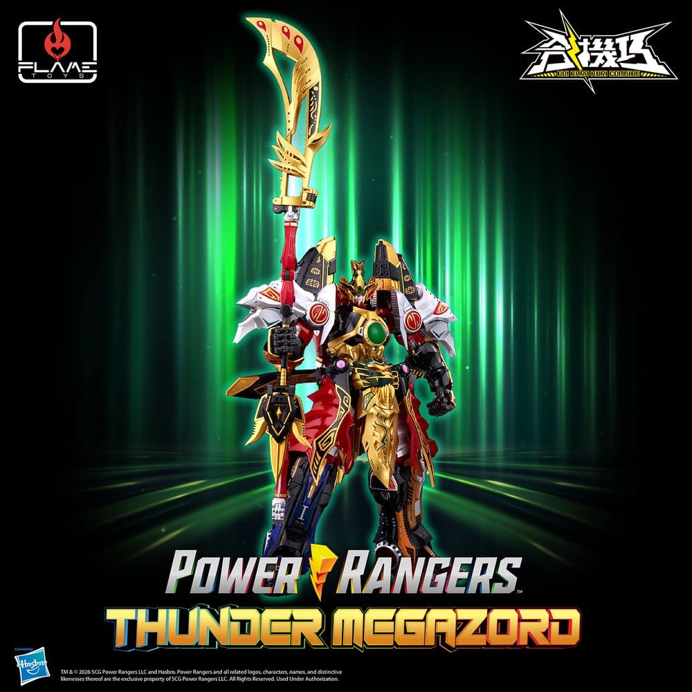 Power Rangers Figura Go! Kuro Kara Combine Thunder Megazord 28 cm