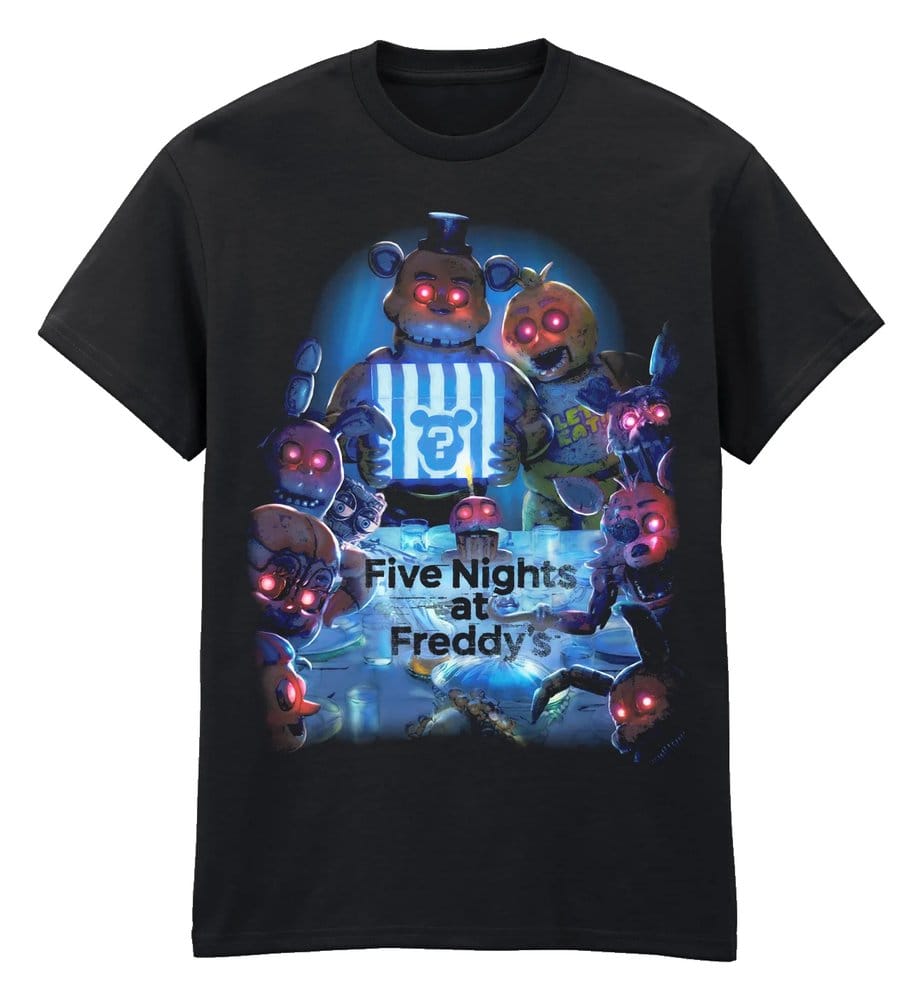 Five Nights at Freddy’s Camiseta Thanksgiving Black Talla XXL