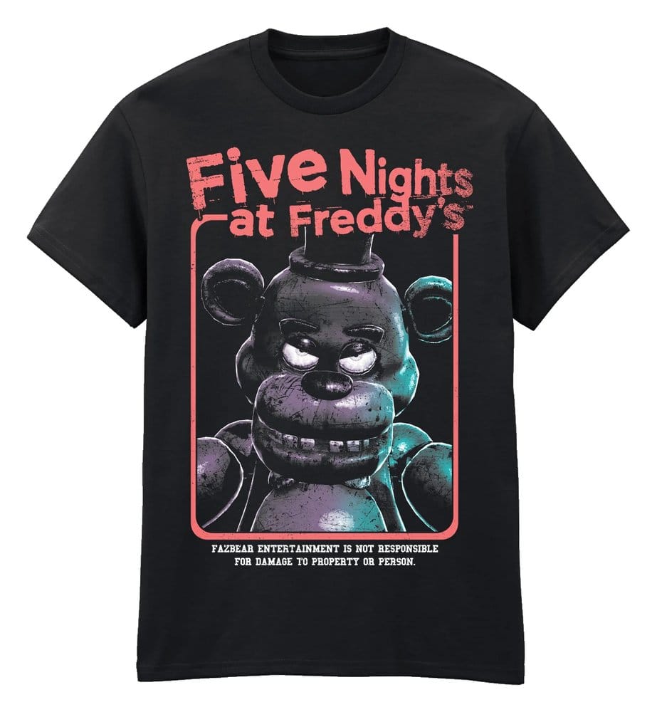 Five Nights at Freddy's Camiseta VHS Talla S Frikytopia