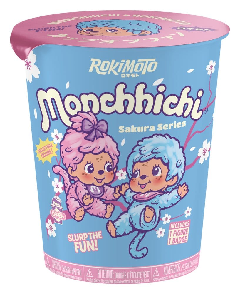Monchhichi Rokimoto Figura Cup of Fun Sakura Series Blind Box Display (6)