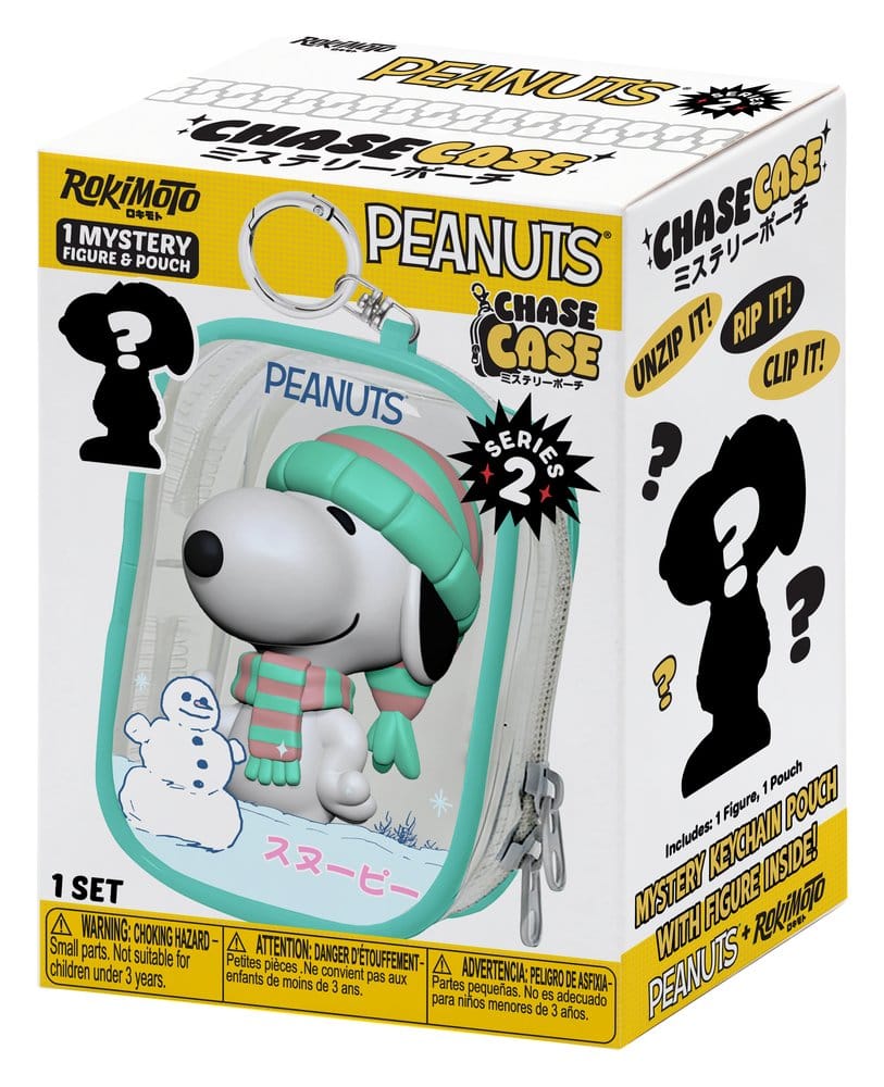 Snoopy Chase Case Mini Figura Blind Box Serie 2 9 cm