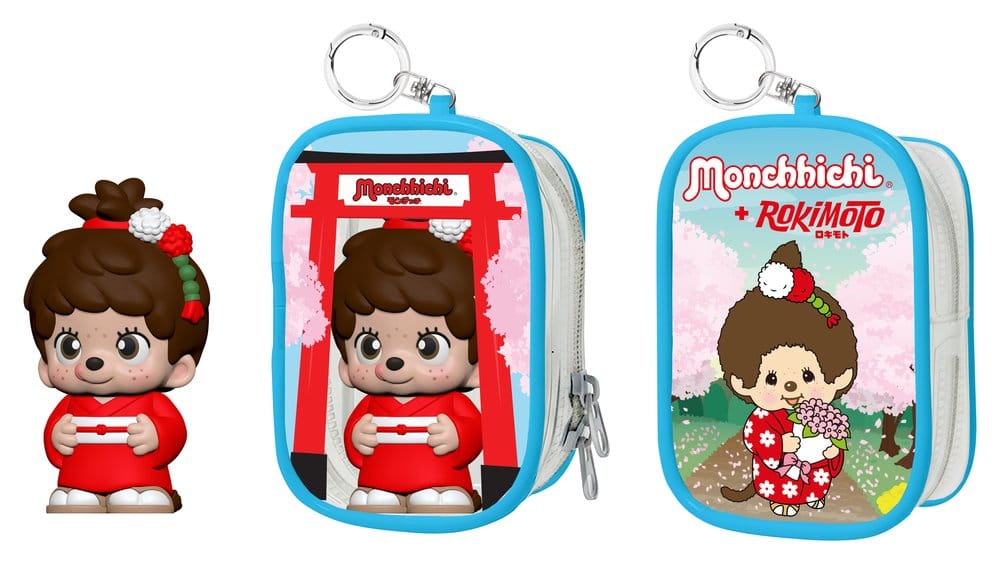 Monchhichi Chase Case Mini Figura Blind Box Serie 2 9 cm