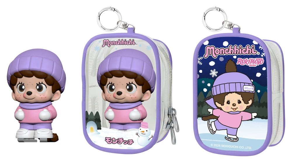 Monchhichi Chase Case Mini Figura Blind Box Serie 2 9 cm