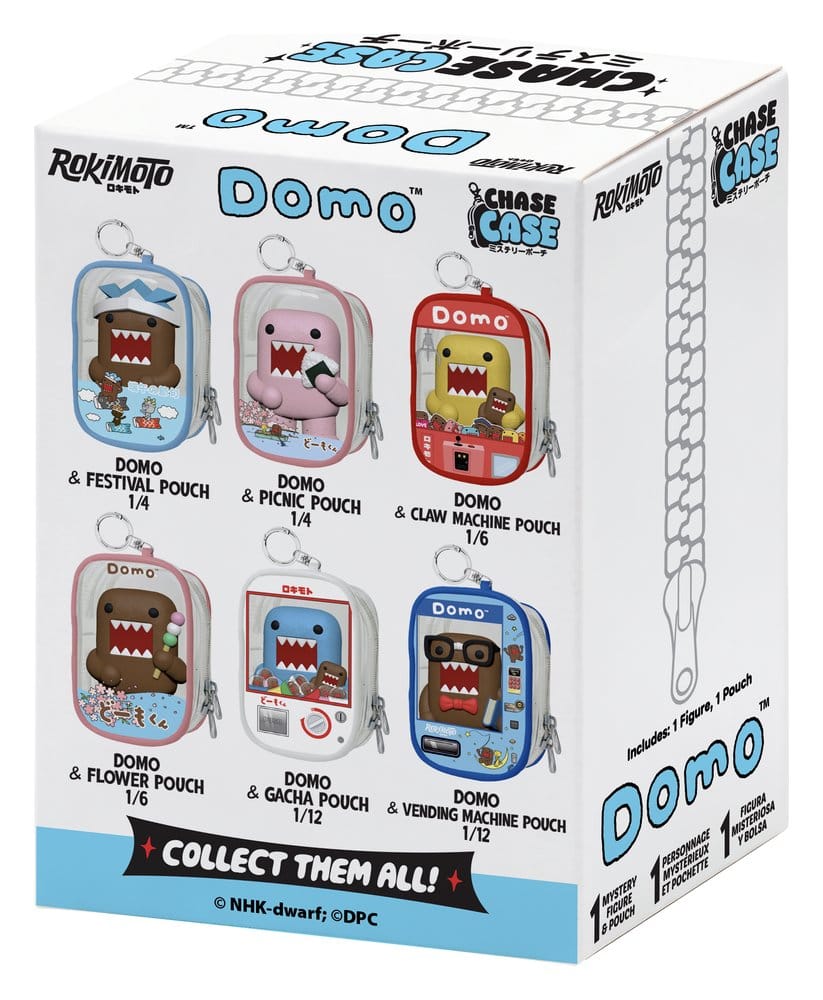 Domo Chase Case Mini Figura Blind Box Serie 1 9 cm