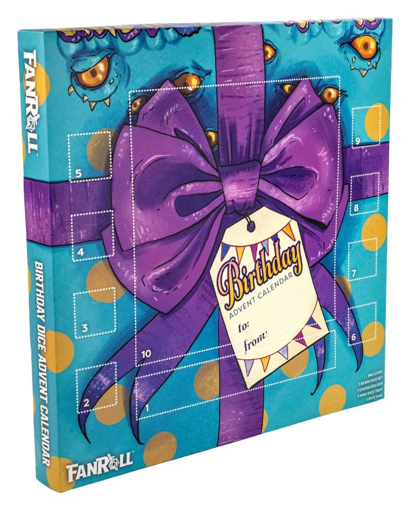 FanRoll Calendario de Adviento de Cumpleaños Mimic Frikytopia