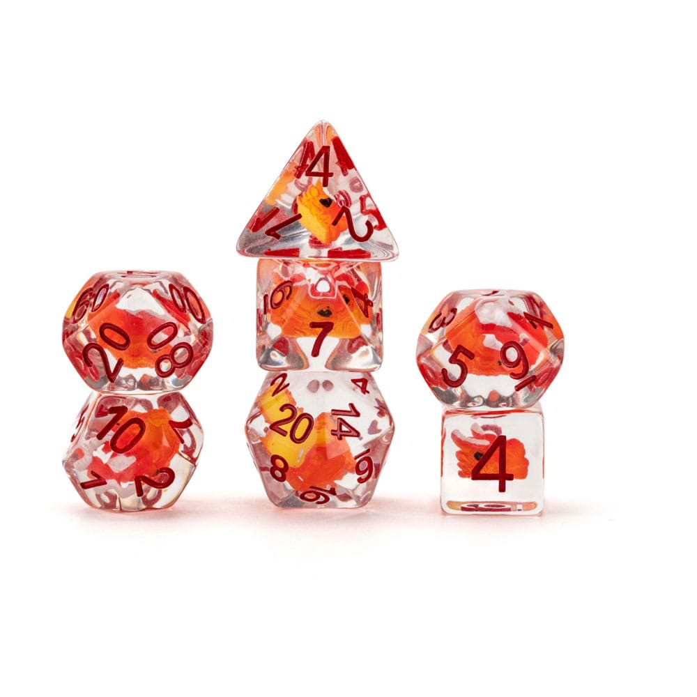 Dragon Storm Inclusion Pack de Dados Red Dragon (7) Frikytopia