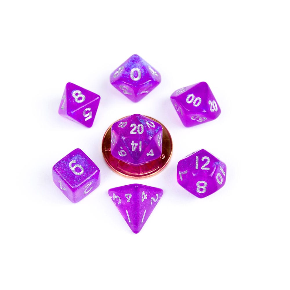FanRoll Mini Pack de Dados Stardust Purple (7) Frikytopia