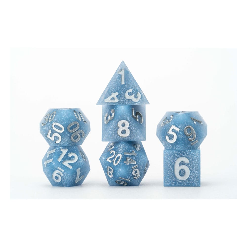 FanRoll Sharp Edge Silicone Pack de Dados Glacial Debris (7) Frikytopia