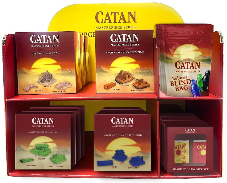 Catan Masterpiece Series Expositor de Civilizaciones (24)