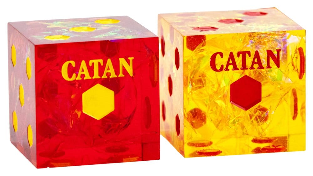 Catan Pack de Dados D6 Sharp Edge Resin&nbsp;