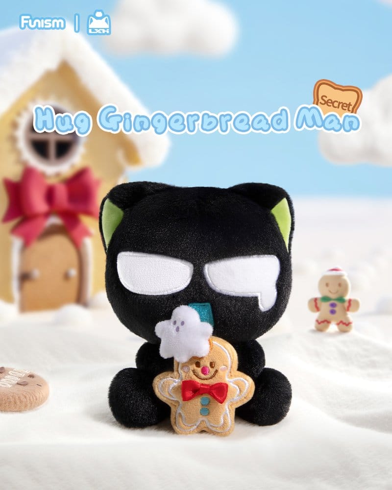 Luo Xiaohei Hug Series Llavero de Peluche Blind Box Expositor (6)
