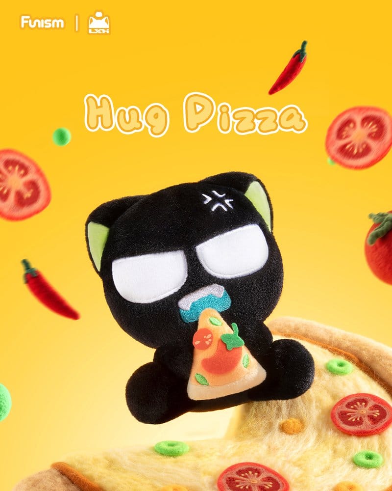 Luo Xiaohei Hug Series Llavero de Peluche Blind Box Expositor (6)