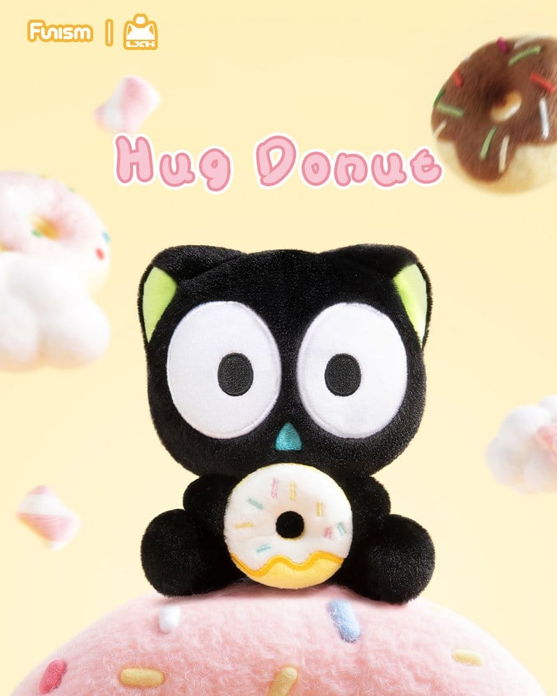 Luo Xiaohei Hug Series Llavero de Peluche Blind Box Expositor (6)