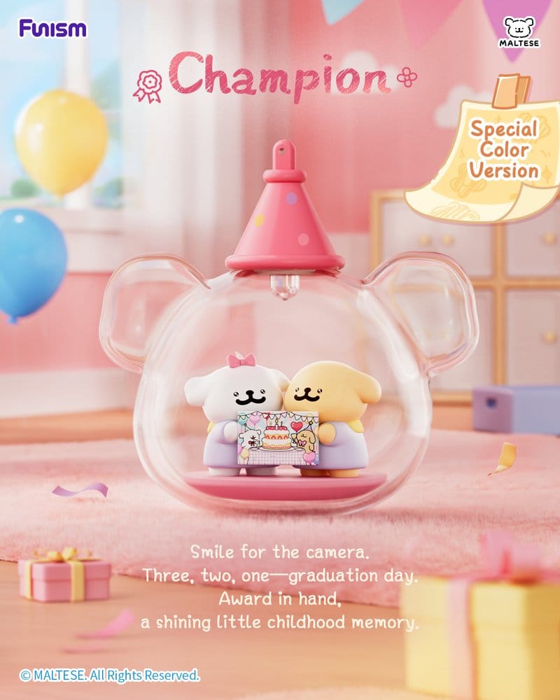 Maltese Childhood Days Series Figura Mini Blind Box Expositor (8)
