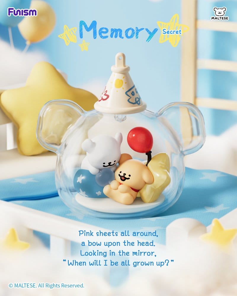 Maltese Childhood Days Series Figura Mini Blind Box Expositor (8)
