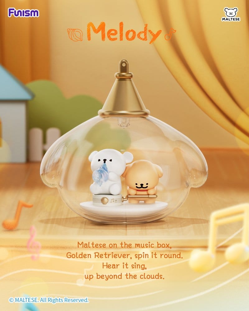 Maltese Childhood Days Series Figura Mini Blind Box Expositor (8)