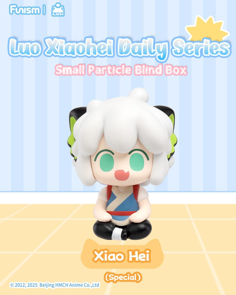 Luo Xiaohei Minifiguras Q face Series 1 3 cm Expositor (4)