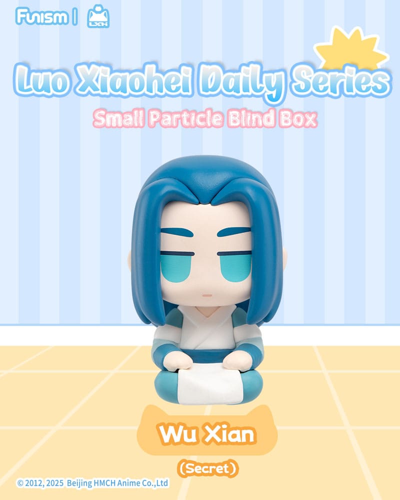 Luo Xiaohei Minifiguras Q face Series 1 3 cm Expositor (4)