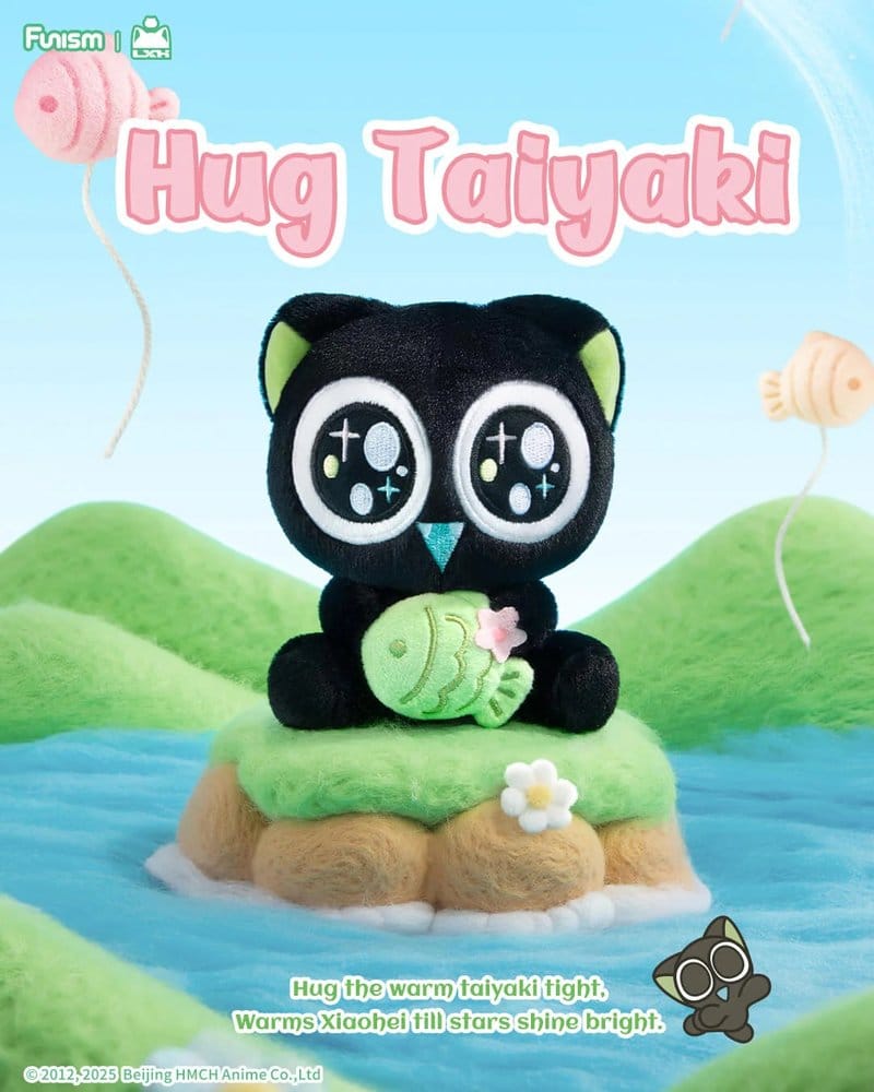Luo Xiaohei Minifiguras Hug Plush Pendant Series 10 cm Expositor (6 )