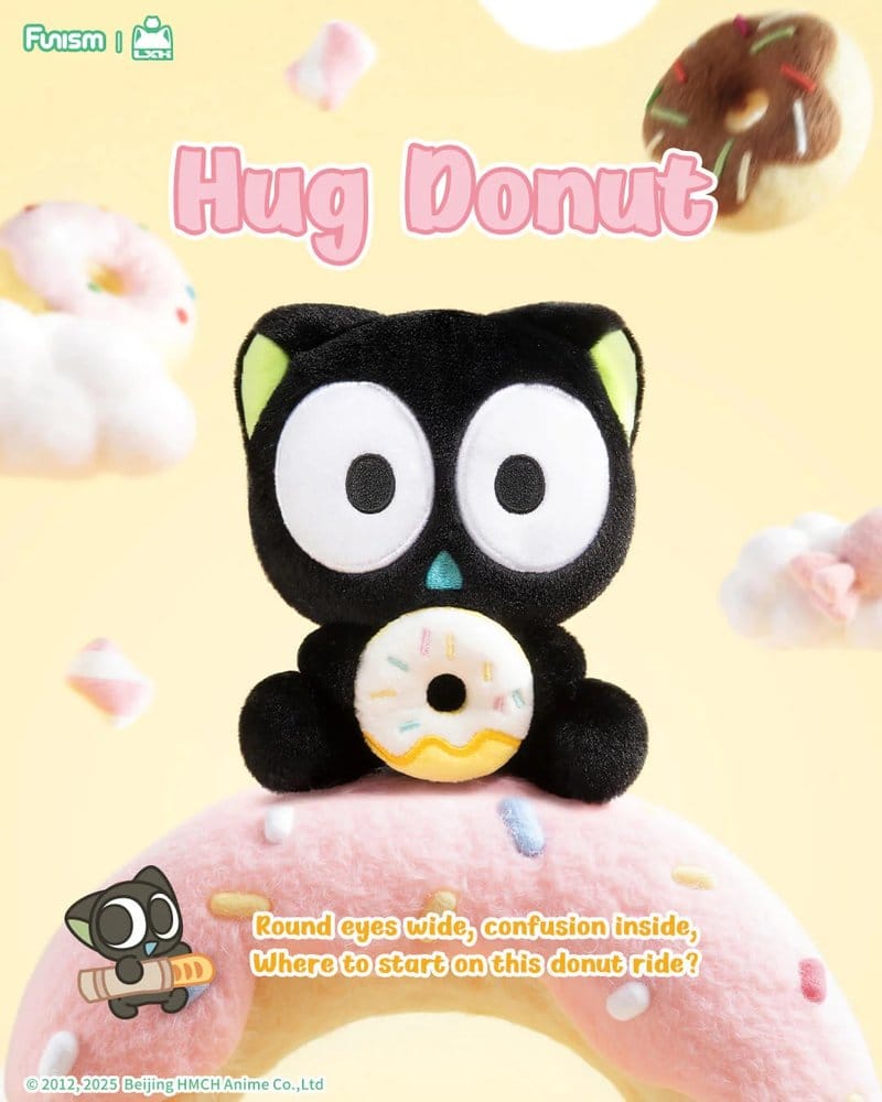 Luo Xiaohei Minifiguras Hug Plush Pendant Series 10 cm Expositor (6 )