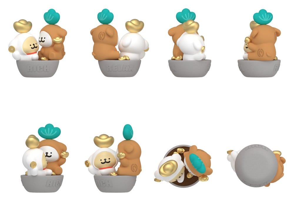 Maltese Blind Box Minifiguras Lucky Paws Expositor (8)