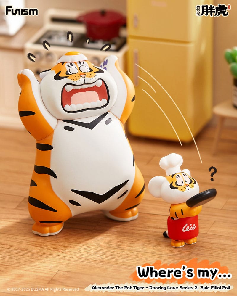 ALEXANDER THE TIGER ROARING LOVE SERIE 2 BLIND Caja DISPLAY (8)