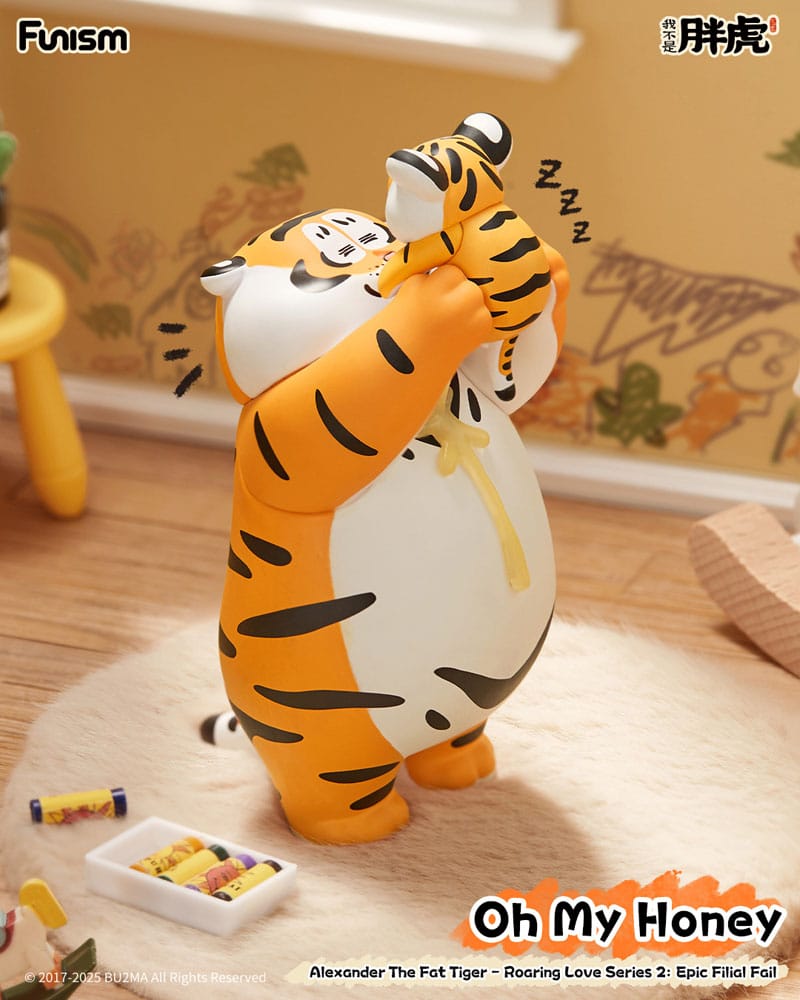 ALEXANDER THE TIGER ROARING LOVE SERIE 2 BLIND Caja DISPLAY (8)