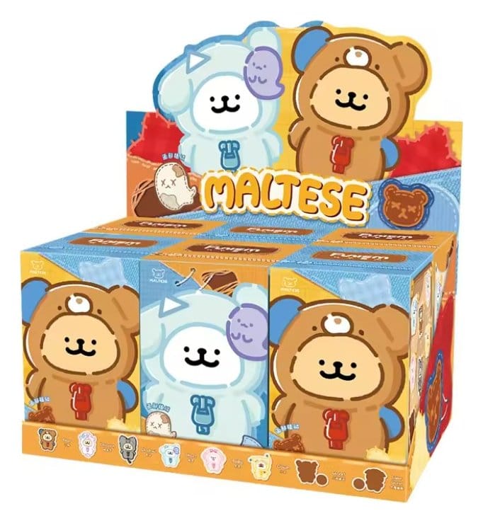 Maltese My Good Buddy Series Peluche Blind Box Expositor (6)