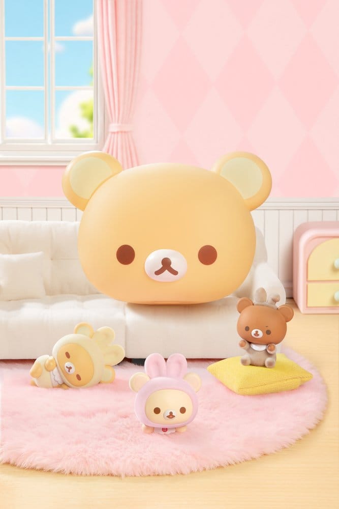 Rilakkuma Nuonuo Baby Series Blind Box Figuras Mini Cubby Face Expositor (4)