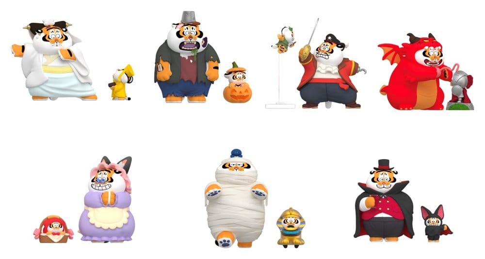 Alexander The Fat Tiger Minifiguras The Spooky Masquerade Expositor Blind Box (6)