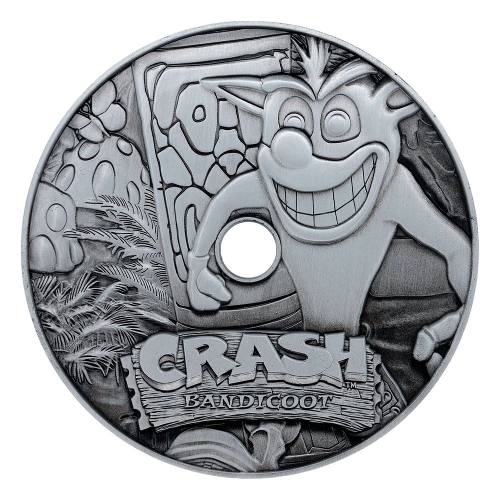Crash Bandicoot Réplica Metal CD-ROM Collectible Limited Edition 11 cm Frikytopia