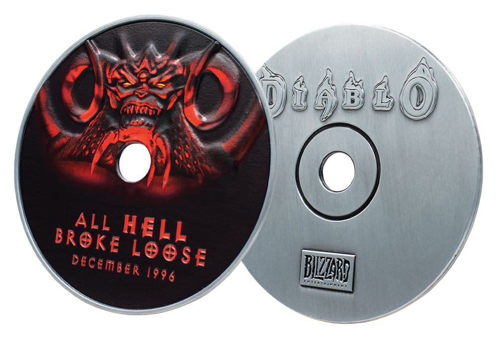 Diablo Réplica 30th Anniversary CD-ROM Limited Edition 11 cm
