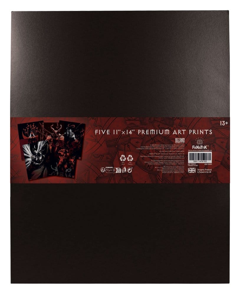 Diablo Litografia Set of Five Limited Edition 36 x 28 cm