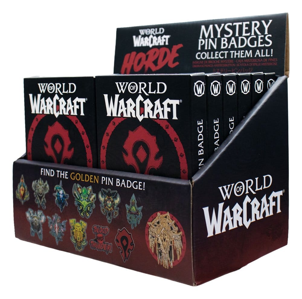 World of Warcraft Chapas Misteriosa Horda Expositor Caja Ciega (12)