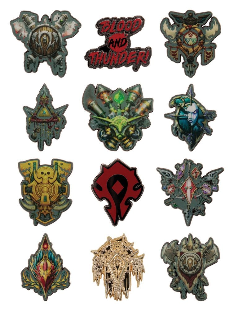 World of Warcraft Chapas Misteriosa Horda Expositor Caja Ciega (12)