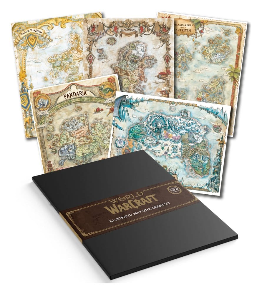 World of Warcraft Litografia Set Limited Edition 42 x 30 cm Frikytopia