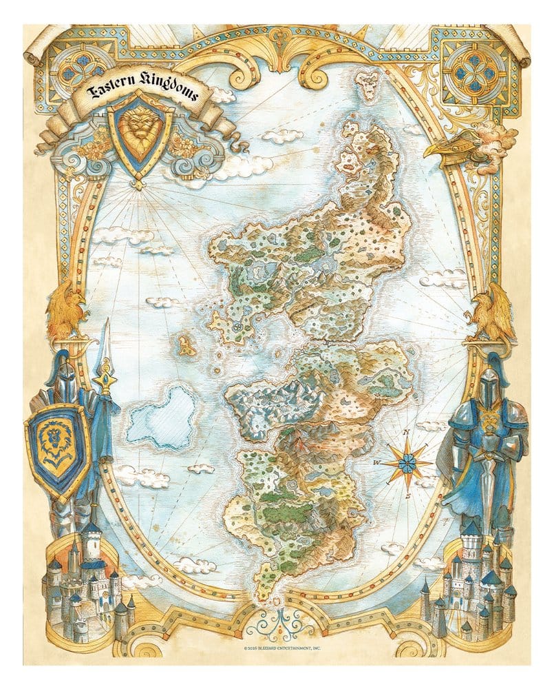 World of Warcraft Litografia Set Limited Edition 42 x 30 cm
