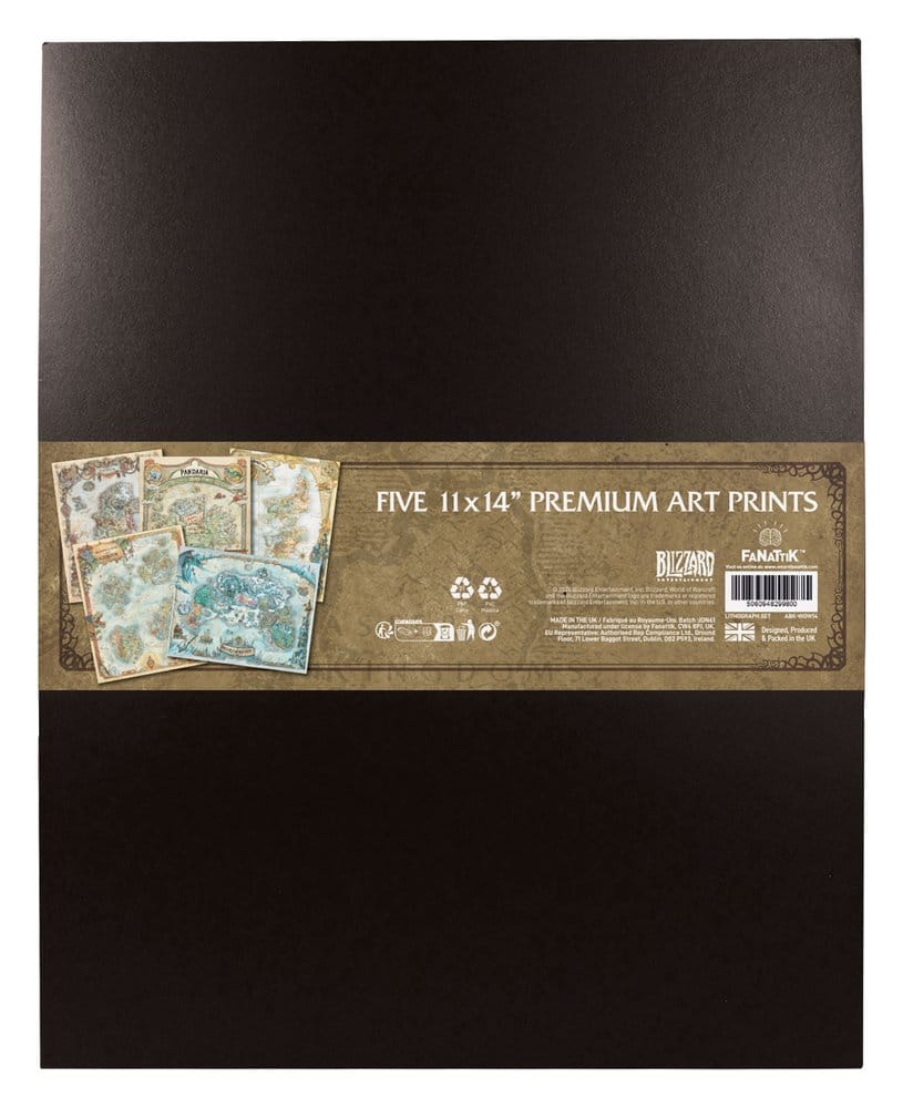 World of Warcraft Litografia Set Limited Edition 42 x 30 cm