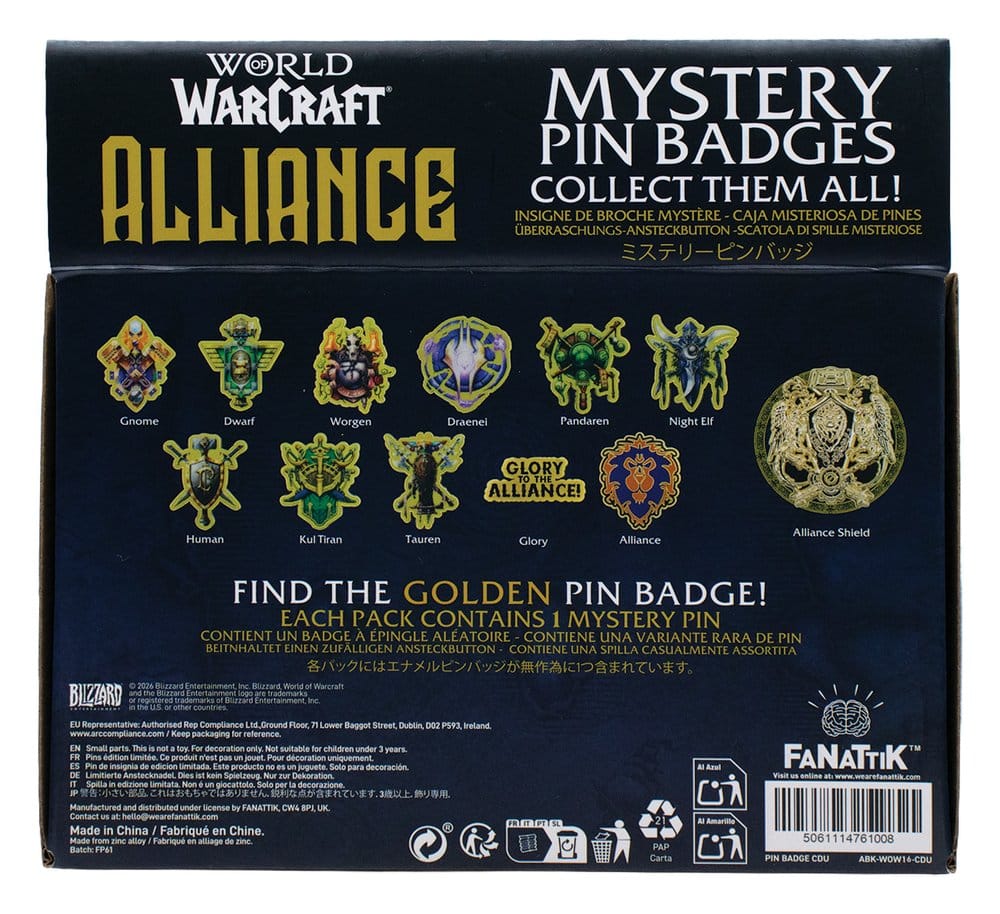 World of Warcraft Chapas Alliance Expositor Ciega (12)