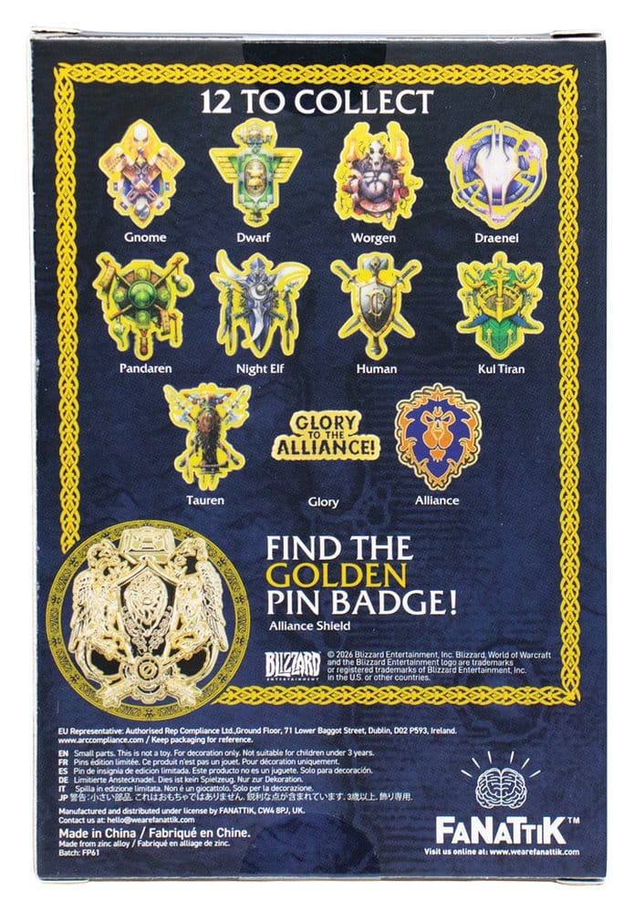 World of Warcraft Chapas Alliance Expositor Ciega (12)