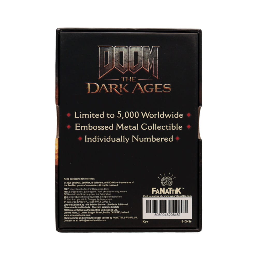 Doom: The Dark Ages Réplica Secret Key Limited Edition