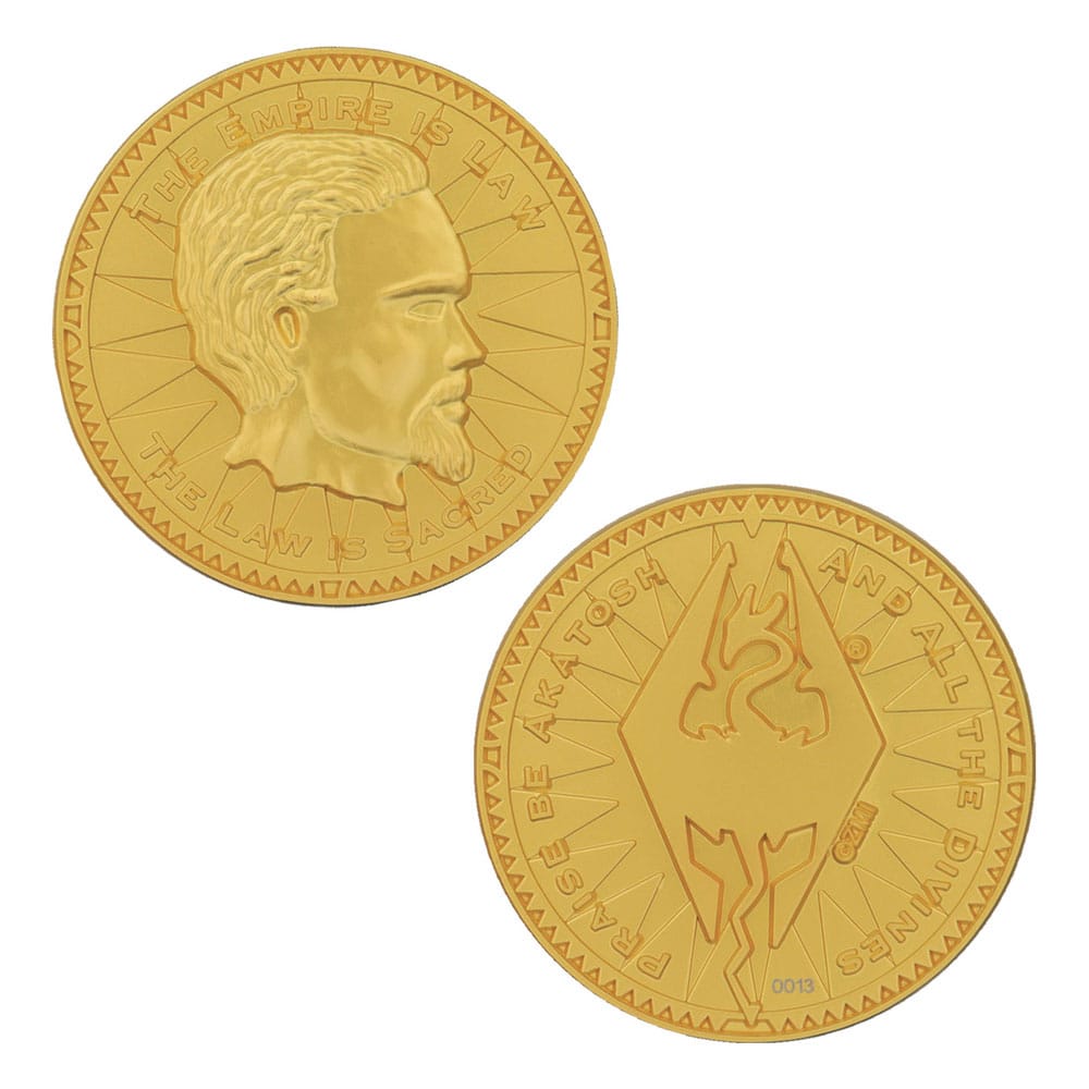 The Elder Scrolls Moneda Septim Misty Gold Edition