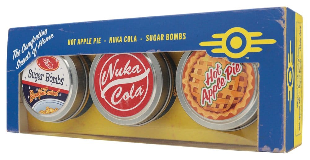 Fallout pack de 3 Velas Vault Dweller's 6 cm