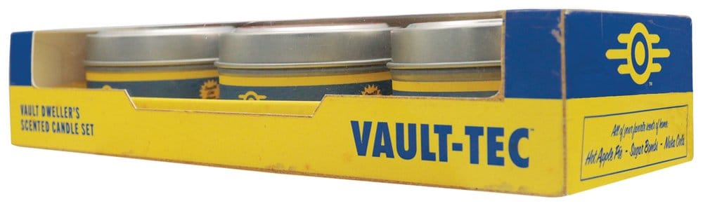 Fallout pack de 3 Velas Vault Dweller's 6 cm
