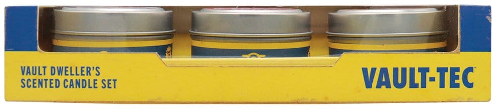 Fallout pack de 3 Velas Vault Dweller's 6 cm