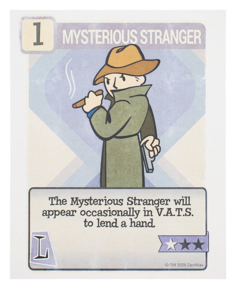 Fallout Lingote Pip-Boy Limited Edition Lenticular Mysterious Stranger Variant